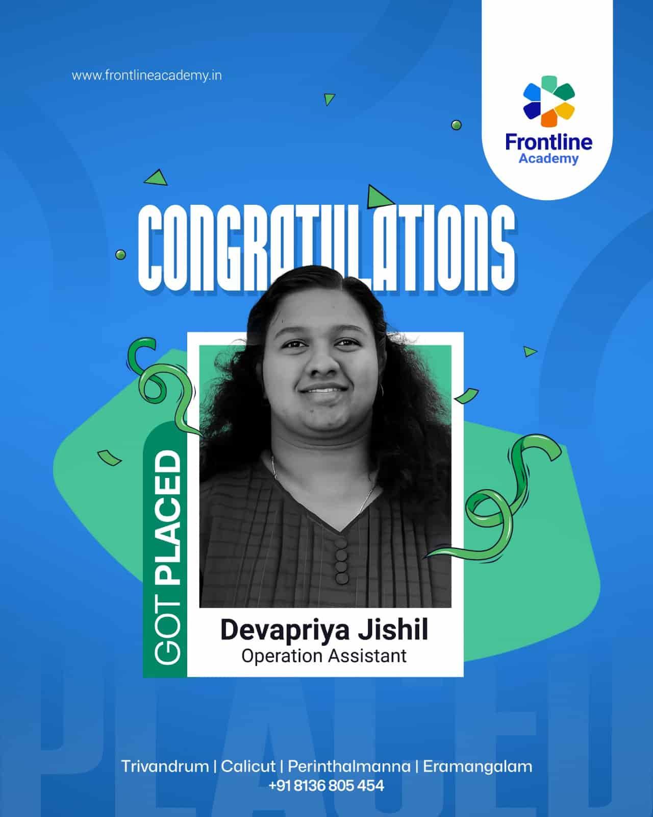Logistics-academy-in-Trivandrum-placement-student-Devapriya